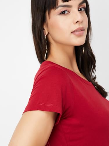 Image of Max Plus Size Women Solid T-Shirt