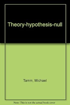 Paperback Theory-hypothesis-null Book