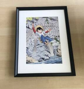 Amazon.co.jp: kj 額装品 矢口高雄 イラスト 釣りキチ三平 A3サイズ額 