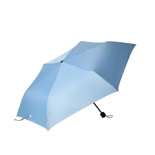 Image of MINISO Umbrella 3 Fold, Winter UV Protection Silver Coating Layer Travel Portable Sun Umbrella for Women & Men