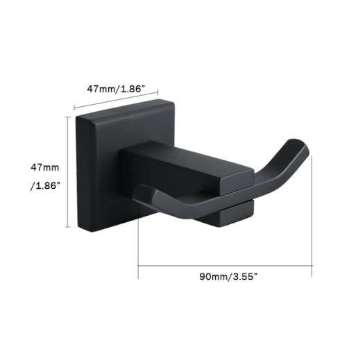 Anillo para toalla y accesorios de baño antióxido para fijar en pared sin caídas 3