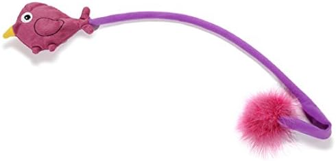 CHARMING Snap Cat Bird, Purple, 21"