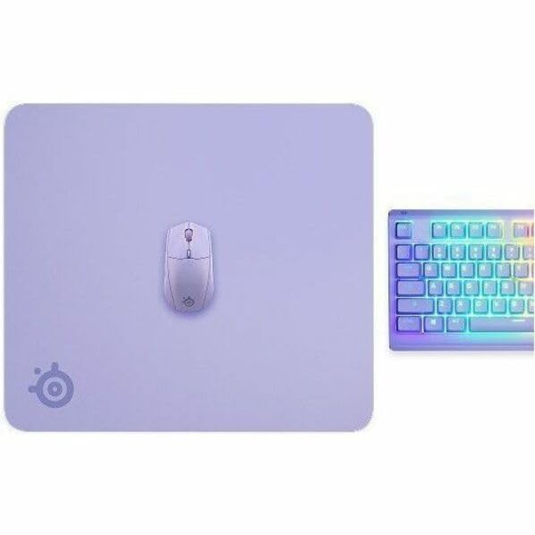 Image of SteelSeries QcK Cloth Gaming Mouse Pad - Exclusive Micro-Woven Surface - Optimized for Gaming Sensors - Maximum Control - Size L - Lavender