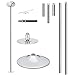 ZENY Portable Dancing Pole Kit Removable Stripper Pole for Home Apartment Spinning Dance Pole with Extension for Exercise,Club,Party,Pub,Pole Dancing Workout