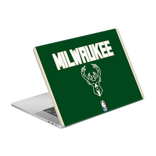Autocollant Milwaukee Bucks MacBook Pro 16 A2141 en vinyle de protection design vert pour fan
