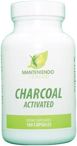 Charcoal Activated, Gas Relief, 100 Capsules