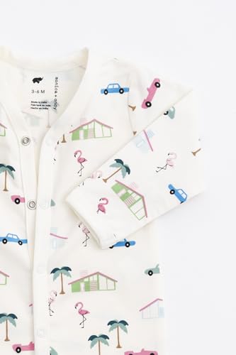 Image of monica + andy On the Go Baby One Piece, 100% Organic Baby Clothes for Girls & Boys, Sizes For Preemie, Newborn, & Infant