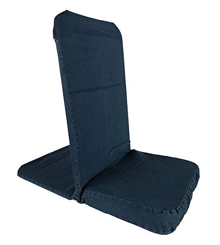 BackJack Floor Chair, Regular, Light Blue Denim