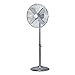 Ardes AR5C45PH CHROME 45P Ventilatore a Piantana Cromata Base Tonda Pala 45 cm 3 livelli di Velocità Altezza Regolabile 115-170 cm