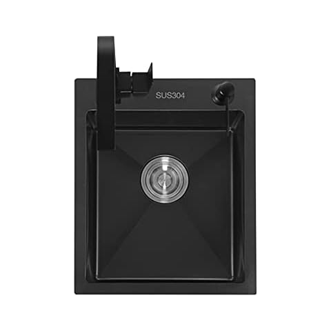 BIGYOUZI Square Single Bowl Kitchen Sink Cover