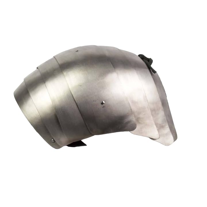 Medieval Segmented Pauldrons Steel Shoulder Guard Viking Crusader Spaulders Armor LARP/Cosplay Ren Faire Adult Costume