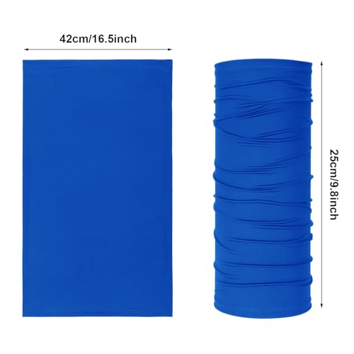 Image of Geyoga 6 /9 Pcs Summer UV Protection Cooling Neck Gaiter Scarf Face Clothing Neck Gaiter Mask Sunscreen Breathable Bandana