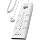 Surge Protector Power Strip, 3480Joules, Huntkey 12 Outlets with 2 USB A & USB C Ports, 6 Feet Extension Cord, ETL Listed, White