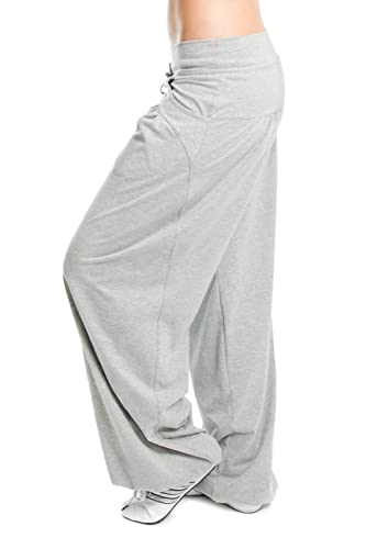 WINSHAPE Damen Wte3 Trainingshose, Grey-melange, L EU