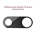 Perzework 2 Pcs OEM Back Rear Camera Lens Glass Replacement for iPhone 8 Plus and 7 Plus with pre-Installed Adhesive and Reparing Toolkit