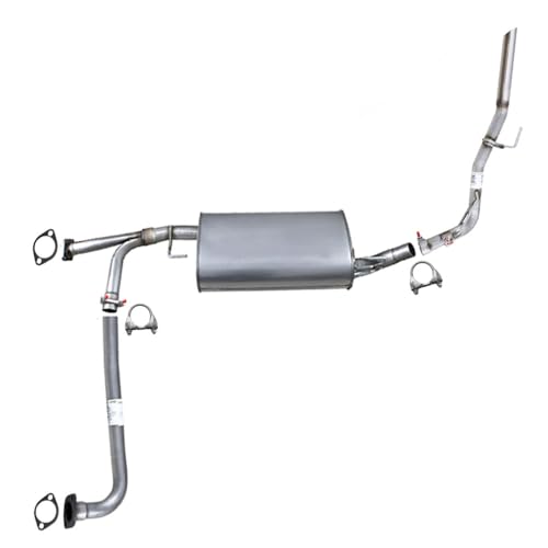Exhaust Front Pipe, Muffler, Resonator Pipe Exhaust Kit