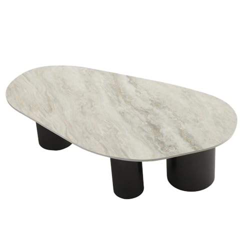 Image of Wakefit Center Table | 1 Yr Warranty | Coffee Table for Living Room Wooden, Tea Table for Living Room Wooden, Sofa Table, Free Installation from Brand, Modern Multi-Functional & Wobble-Free(Sumtr)