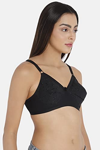 Image of Naidu Hall Women's Cotton Brassiere | Non-Padded | Non-Wired | Full Coverage | Regular Bra for Women 1 Piece