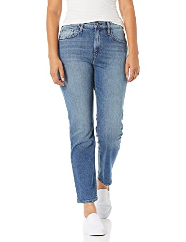 Jessi jean boyfriend décontracté et court pour femme en toile denim premium