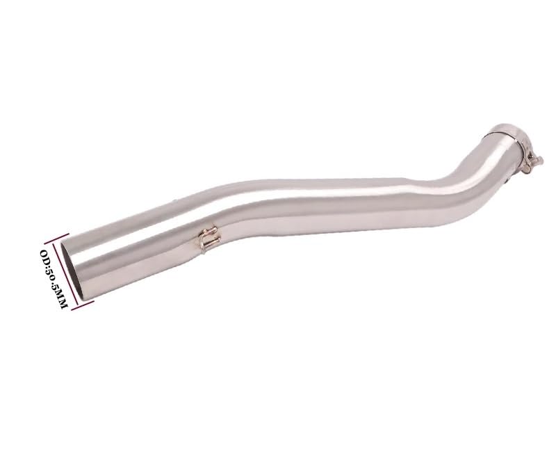 Échappement moto tube intermédiaire 51mm compatible F4 1999-2000