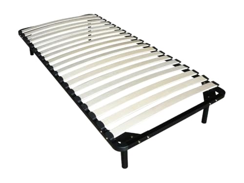 Vente unique DREAMEA Somier de l√°Minas con Patas 90x190 cm   19 l√°Minas