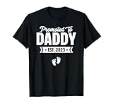 Promoted To Daddy Est. 2023 Shirt Baby Gift For New Daddy T-Shirt