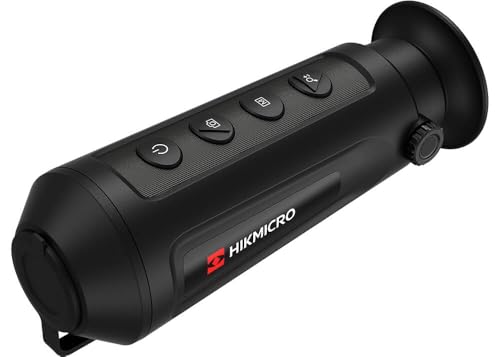 HIKMICRO Lynx LC06S tragbares Wärmebildmonokular/Wärmebildkamera zur Personen- und Tiererkennung Beobachtung und Entfernungsmessung mit integriertem 8 GB Speicher WLAN-Hotspot