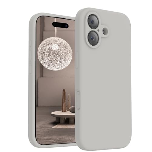 Image of FireNova Magnetic for iPhone 17 Case, Compatible with MagSafe, [Integrated Silicone Camera Control Button] [Camera Protection] Anti-Scratch Microfiber Lining Phone Case, 6.3 inch, Natural Titanium