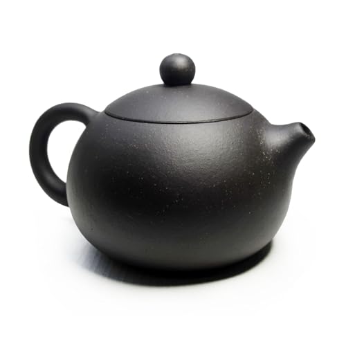 Teapot Chinese Gongfu Tea Genuine Black Sand Heijingan Tea Xishi Pots (9.5oz/280cc)