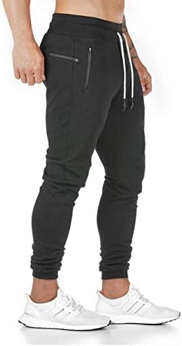 Yageshark Jogginghose Herren Baumwolle Sweathose Sporthose Fitness Slim Fit Hose Freizeithose Joggers Jogginghosen Männer Streetwear