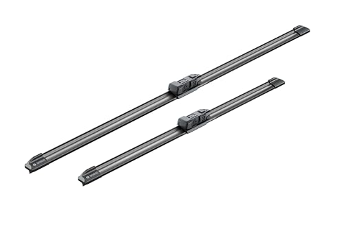 Image of BOSCH 3397014318 AeroTwin Wiper Blades - Set of 2 (25 inch & 18 inch) Top Lock 16mm | Driver and Passenger Side Original Equipment Replacement Blades