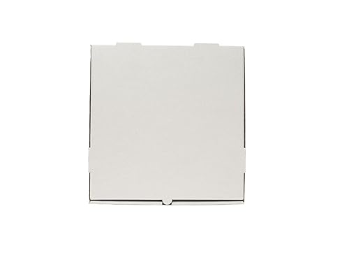Miniatura 5 de 12" x 12" x 2" Cajas de Pizza de Cartón Blanco Sin Impresión (50 Cajas) - AB-238-1-01