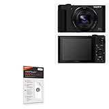 Sony CyberShot DSC-HX90V Screen Protector, BoxWave [ClearTouch Anti-Glare (2-Pack)] Anti-Fingerprint Matte Film Skin for Sony A65 | CyberShot DSC-HX90V