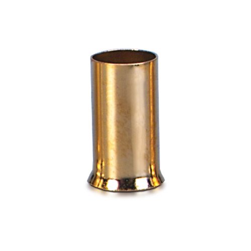 Sinuslive 16mm² Aderendhülsen 8 Stück vergoldet AE-16 Kabel Endhülsen Cover