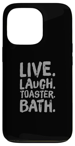 Live Laugh Toaster �o�X�T�C�� Live Laugh Toaster �����C�̈��p �X�}�z�P�[�X iPhone 13 Pro �p