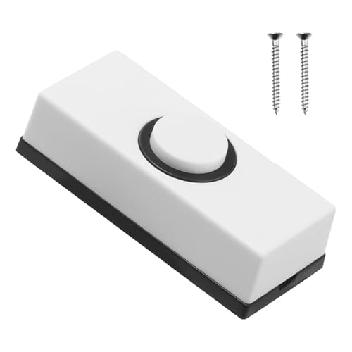 Wall Mounted Doorbell Switches Door Bells Chimes Push Press Button Hard Wiring Press Button for Home Garage