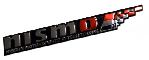 Nissan Nismo Emblem Badge Nameplate Decal Rare JDM Tuning