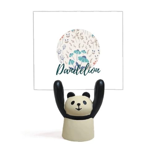 Porte-mémo panda pour ne plus perdre vos notes importantes sur le bureau