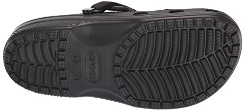 Crocs Men's Yukon Vista Ii Literide Clogs, Black/Slate Grey, 7 Men #TOP3