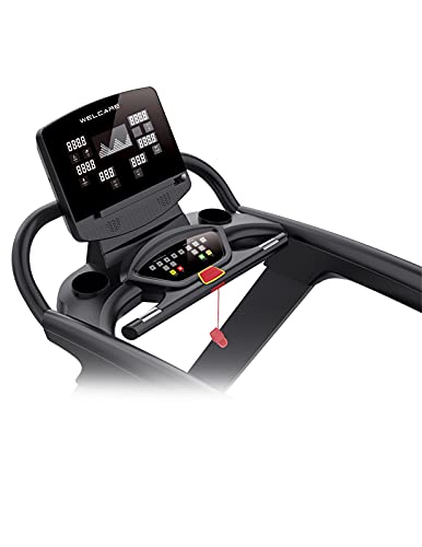 Image of Welcare WC9900 Commercial Motorised Treadmill with LED Display, Auto Incline