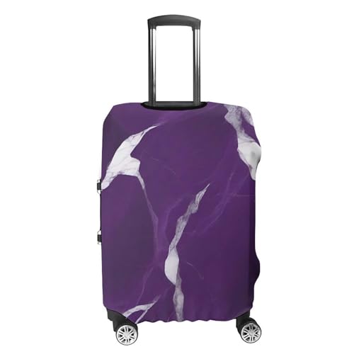 Housse de bagage violette protégeant des rayures et de la poussière les valises S