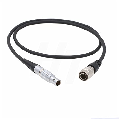 Cable de alimentación Hirose 4 pines a 7 pines con blindaje premium para Tilta Nucleus