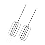 Abvsdu Hand Mixer Attachments, 2 Pcs Stainless Steel Beaters for Hamilton Beach 62682RZ, 62692, 62695V, 64699