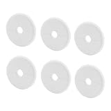 Oedema Split Flange ABS Escutcheon Plate White Pipe Flange, Fits 0.39