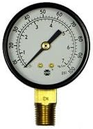 DeVilbiss Binks, 83-2727, 100# Pressure Gauge