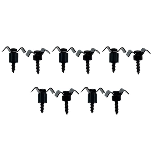 10 個 Musiclily メタルヴィンテージストリングガイドギターストリングツリーリテーナーチューニング精度の向上プロのギターのアップグレード