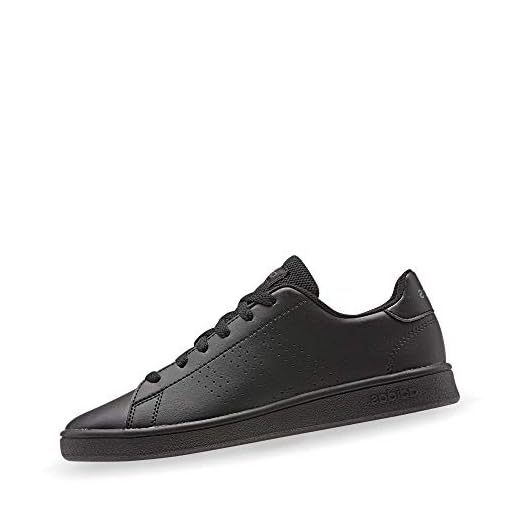 adidas Unisex Kinder Advantage Sneaker, Core Black Core Black Grey Six, 35 EU