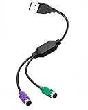 ✪ COSTO EFFICACE. ti permetterà di usare la tua vecchia tastiera con il tuo nuovo computer che supporterà solo l'interfaccia USB. Un buon modo per estendere l'utilità delle vecchie tastiere preferite e di alta qualità. L'adattatore ti ha permesso di usare una vecchia tastiera e ti aiuta a evitare inutili discariche. Lo consiglio vivamente se vuoi riportare in vita vecchie tastiere.