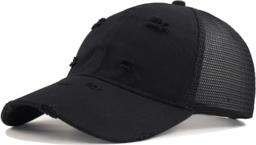 Image of TSSGBL Classic Plain Baseball Cap, Small /M-L /XL-3XL Big Head Fit, Unisex Adjustable Cotton Structured Golf Dad Hat