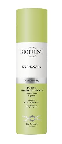 Biopoint Instant Beauty - Shampoo Secco, Deterge e Purifica i Capelli senza Acqua, Assorbe il Sebo in Eccesso, Dona Corpo, Leggerezza e Volume, 150 ml